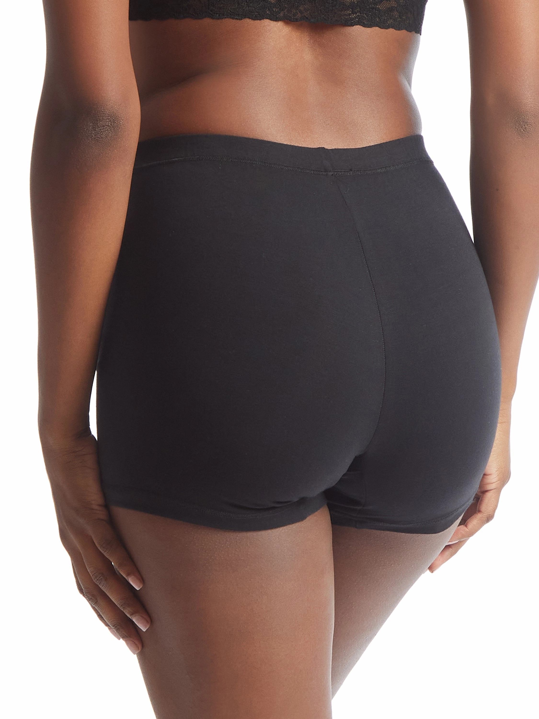 Supima® Cotton Boxer Brief Black