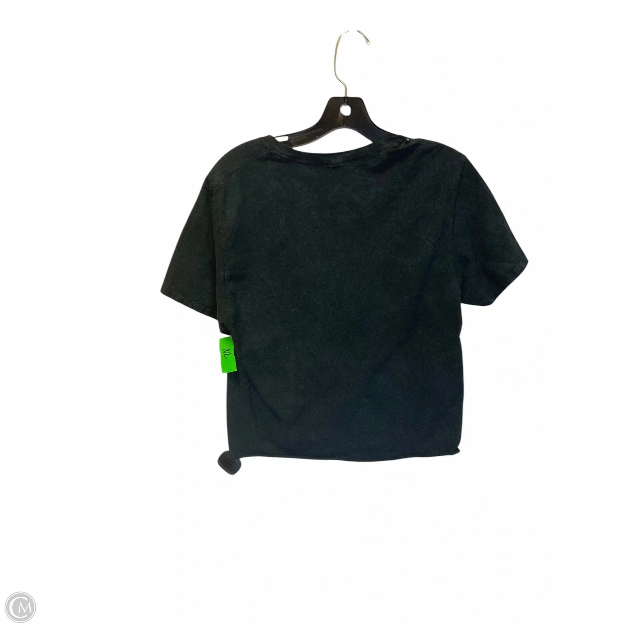 Top Short Sleeve Basic By Clothes Mentor In Black, Size: M