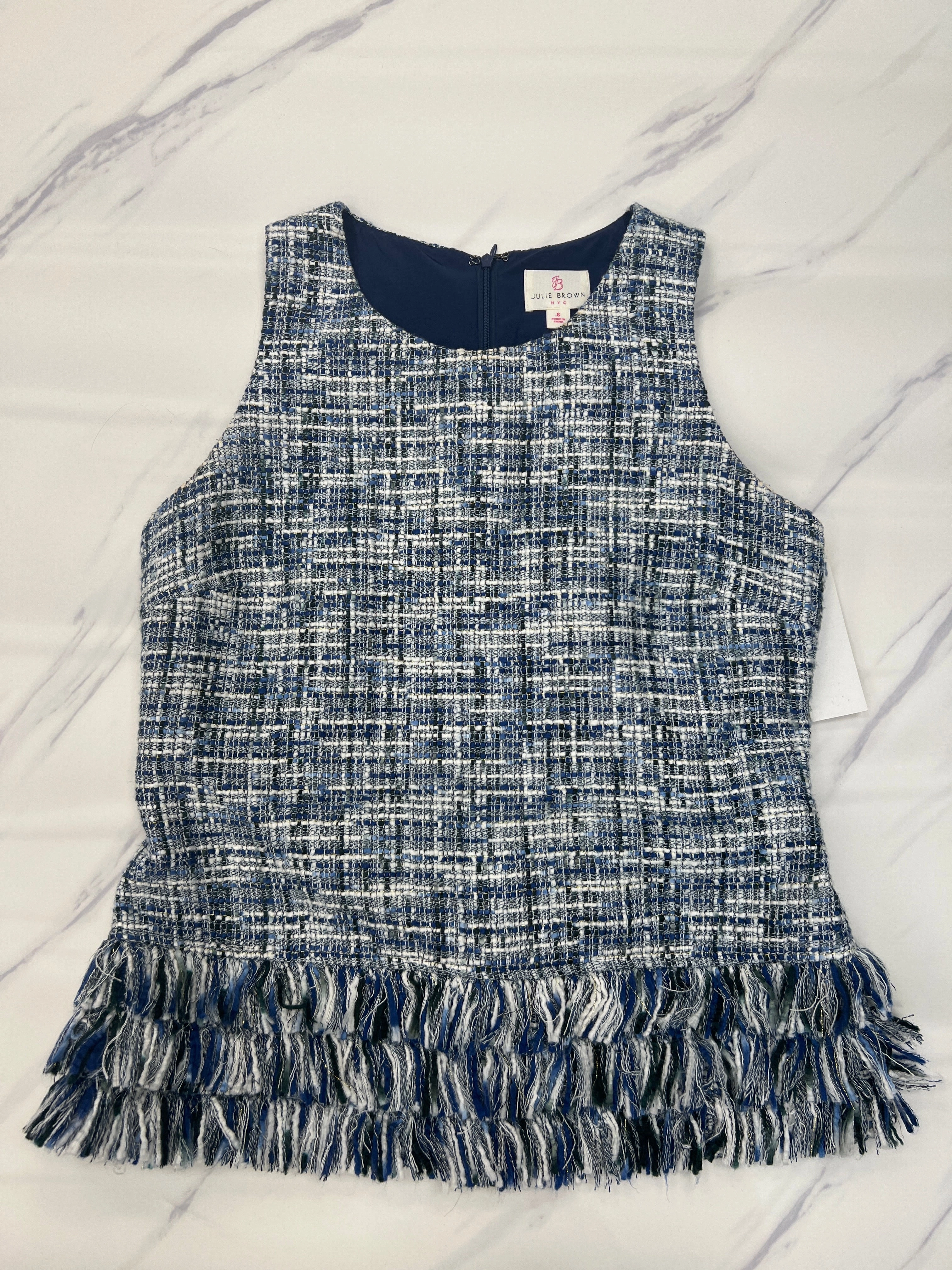 Top Sleeveless Designer By Julie Brown  Size: 6