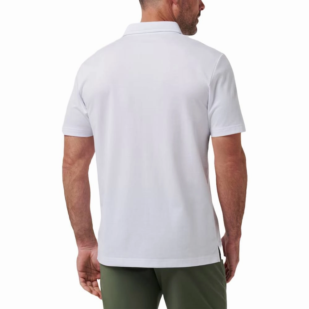 TravisMathew The Zinna 2.0 Golf Polo White - SS25 Men