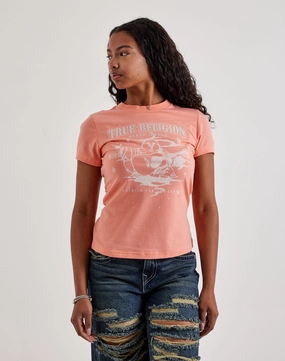 True Religion Crystal Buddha Tee