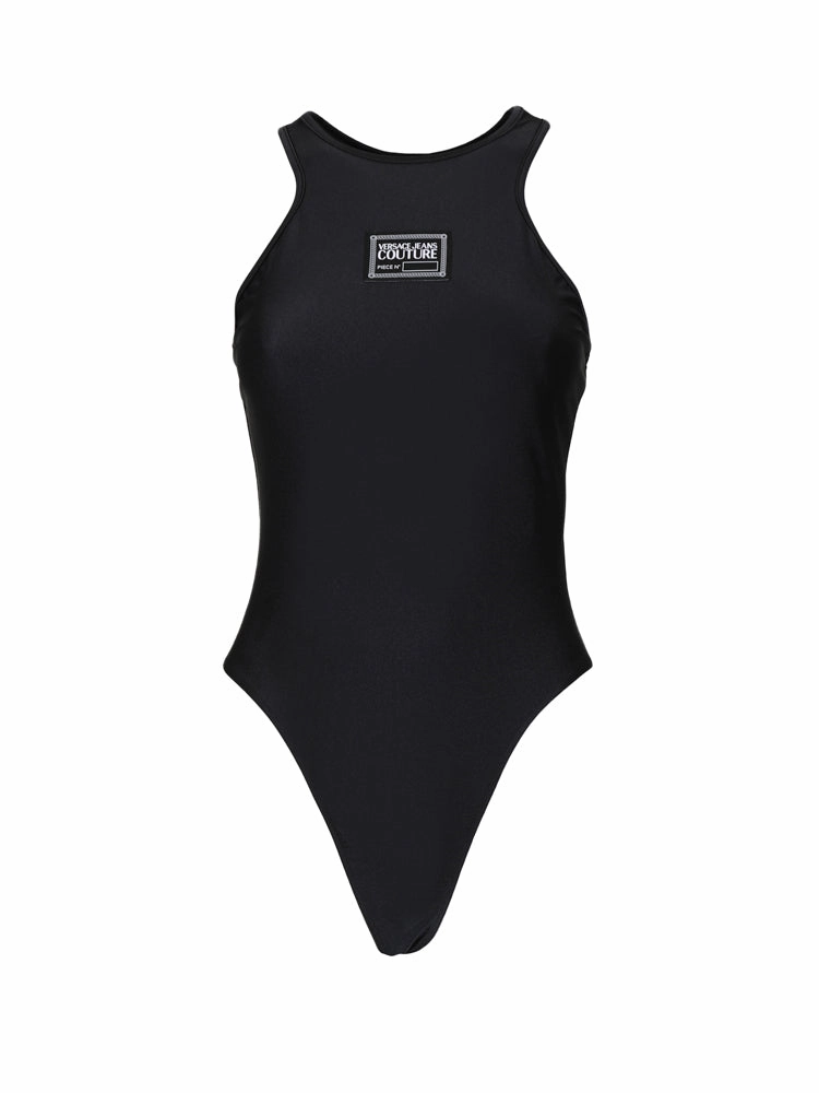 Versace Jeans Couture Logo Stamp Sleeveless Bodysuit