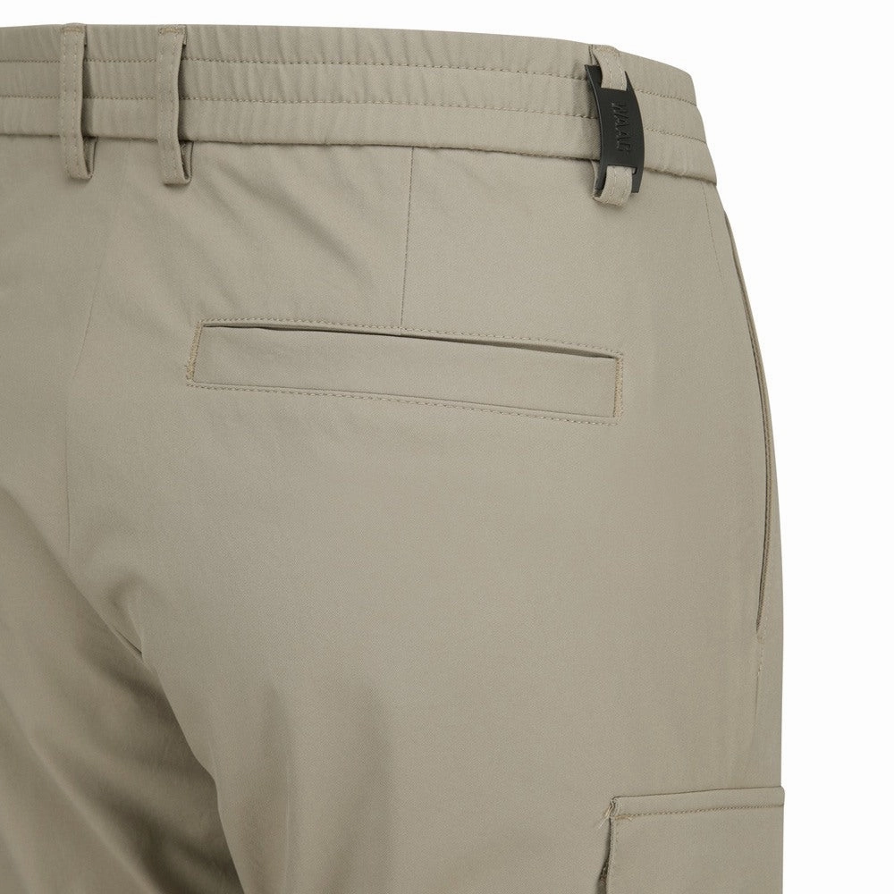 WAAC Tapered Cargo Golf Pants Light Brown - FW24 Men