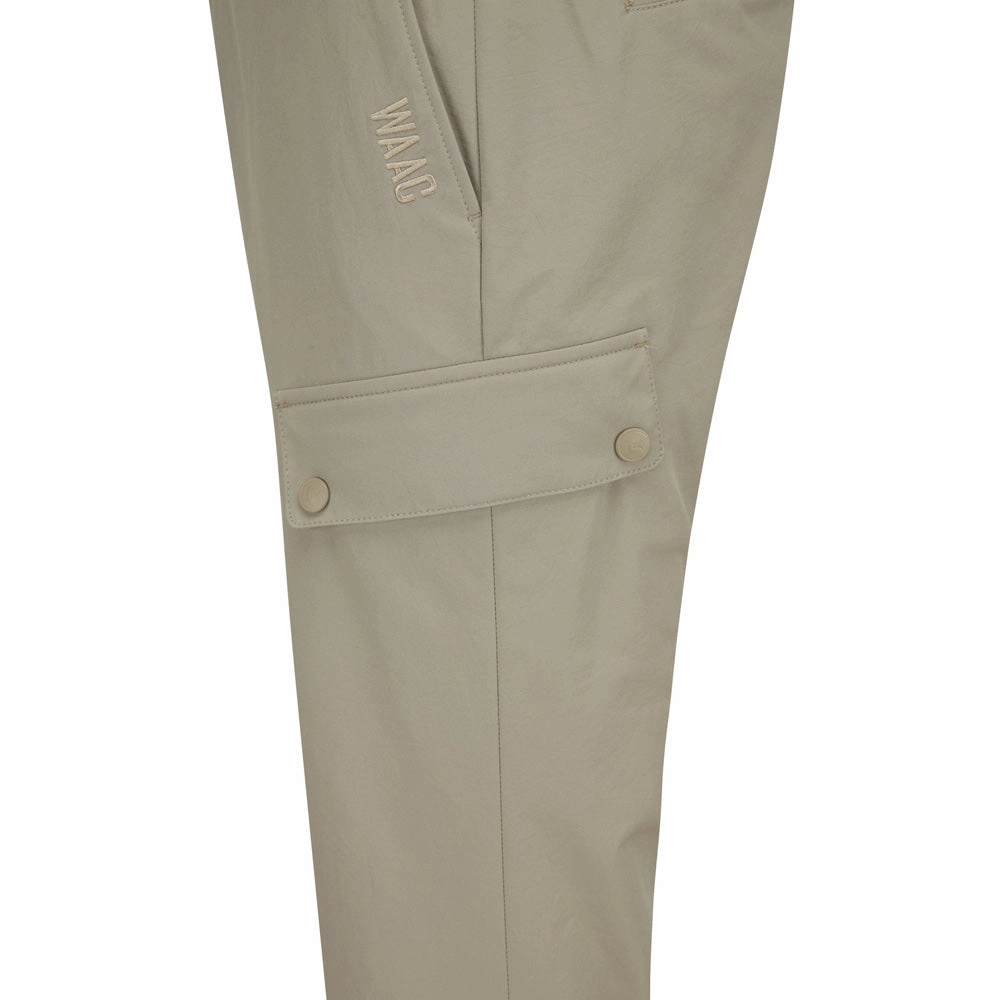 WAAC Tapered Cargo Golf Pants Light Brown - FW24 Men