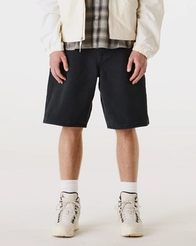 Washed Canvas Work Shorts