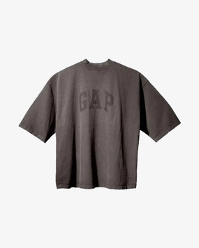 YEEZY GAP ENGINEERED BY BALENCIAGA DOVE 3/4 SLEEVE DARK GREY TEE MEDIUM